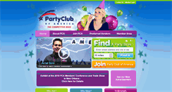 Desktop Screenshot of partyclubofamerica.com